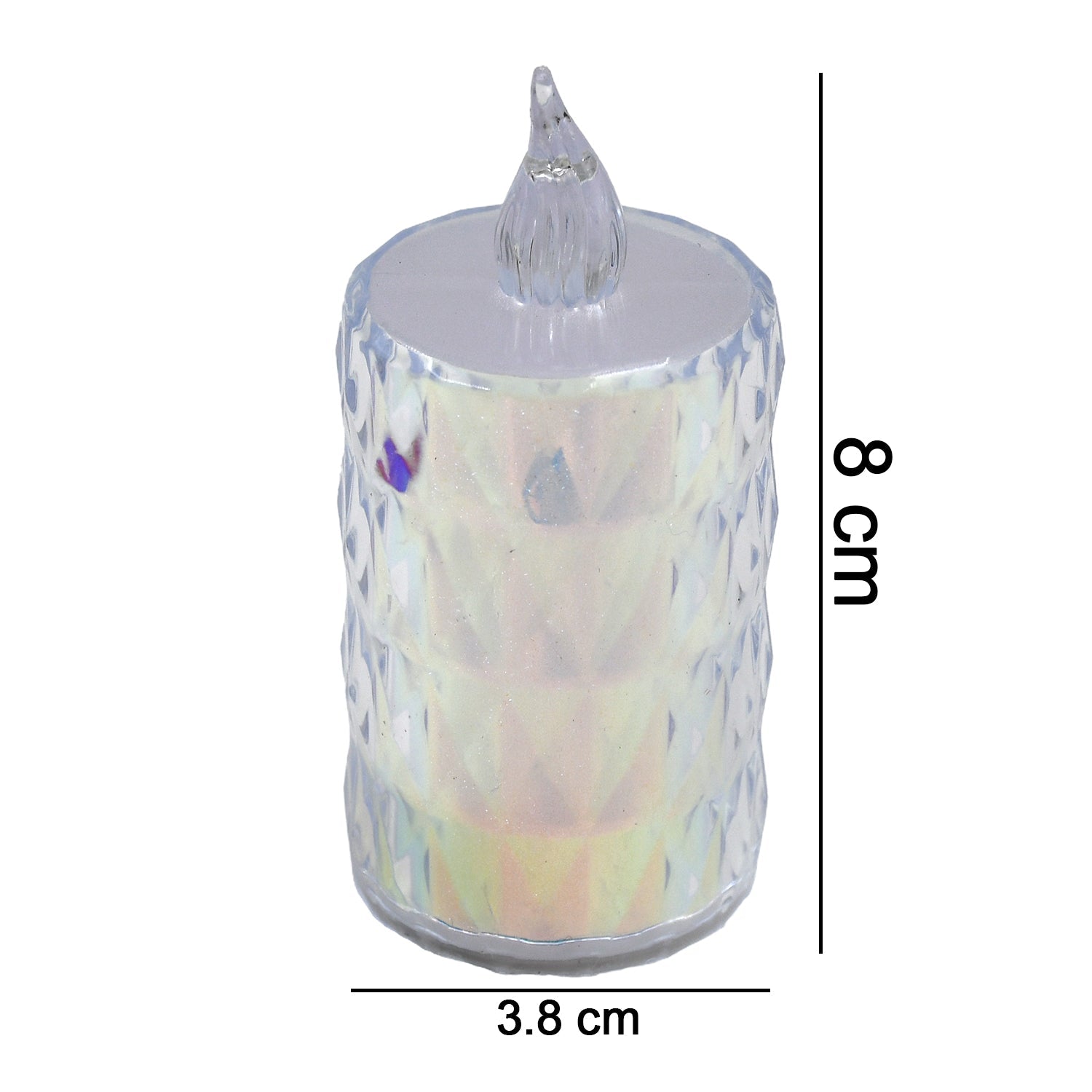 24 Pc Flameless and Smokeless Decorative Melting Candles LED Tea Light, Diwali 24 Pc Flameless and Smokeless Decorative Melting Candles LED Tea Light, Diwali